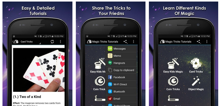 Magic-Tricks Tutorials app