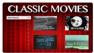 FREE CLASSIC MOVIES app screenshot