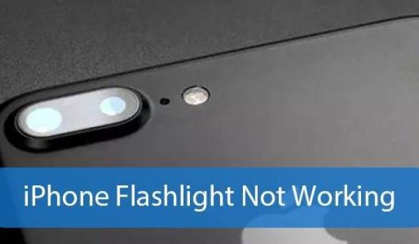 Flashlight on iphone is not working