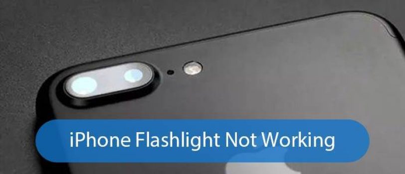 Flashlight on iphone is not working